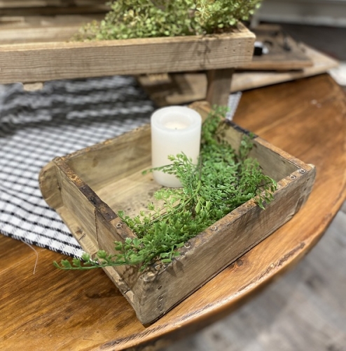 WOODEN SQUARE TRAY MOLD